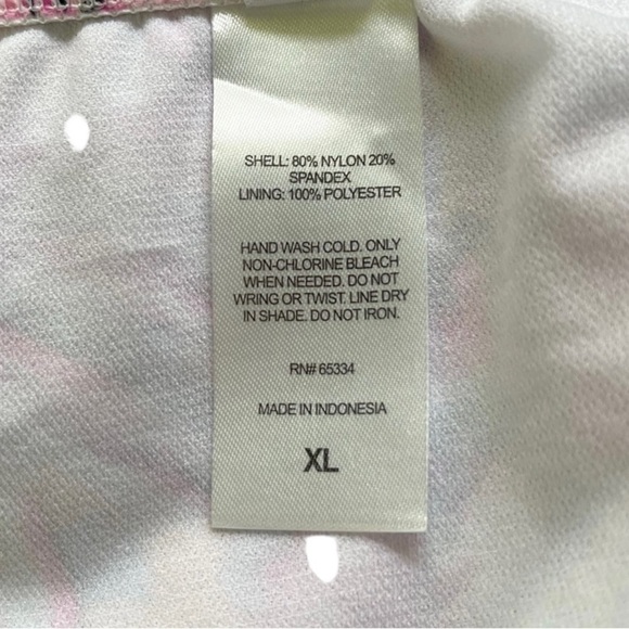 Salt + Cove Hawaii printed hipster bikini bottom lilac multicolor lining WomenXL - Picture 10 of 11